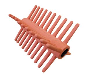 Borstel 110mm zacht rood